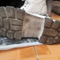 پوتین دخترانه کرمی رنگ|کیف، کفش، کمربند|قدس, شهر‌قدس|دیوار