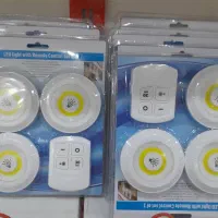 چراغ اضطراری سقفی مدل ریموت دار مجموعه 3عددی