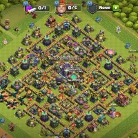 اکانت کلش آف کلنز تاون هال 15 لول 158