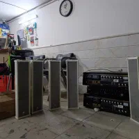 بلندگوی تقویت شده ستونی مخصوص فضای باز