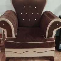 فروش مبل هشت نفر همراه با میز عسلی|مبلمان خانگی و میز عسلی|مشگین شهر, |دیوار