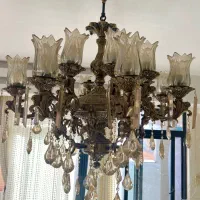 لوستر|لوستر و چراغ آویز|شهرکرد, |دیوار