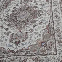 روفرشی ۶متری زربافت کرم رنگ