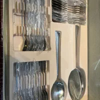 ست قاشق و چنگال ۱۱۴ پارچه|ظروف سرو و پذیرایی|رشت, معلم|دیوار