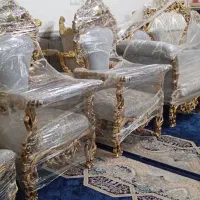 مبل ۹نفره همراه میز|مبلمان خانگی و میز عسلی|تربت‌حیدریه, رضاشهر|دیوار