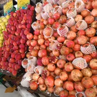 کارگر میوه فروش