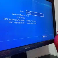 ps4 با سی دی وبازی نصب شده