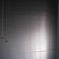 پرده کرکره فلزی ۸ عدد طوسی‌