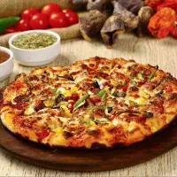 پیتزا زن و سوخاری زن