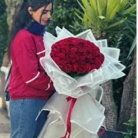دسته گل روبانی و پروانه ای