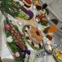 تزیین غذای عروس حلوای عروس