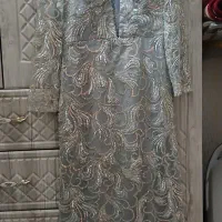 پیراهن سنگدوزی شده مجلسی