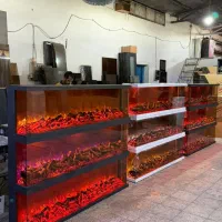 شومینه برقی دیواری ،مدرن و کم‌مصرف