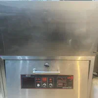 فر پیتزا گیریل خطی اجاق دو شعله و قالب پیتزا