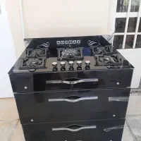 اجاق گاز پنج شعله طرح فر نو