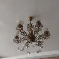 لوستر برنج  شش شاخه