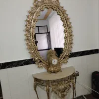 آینه کنسول نو طرح برنز|بوفه، ویترین، کنسول|سنندج, |دیوار