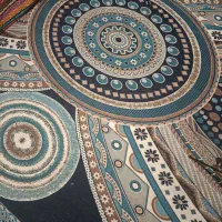 روفرشی تمیز در حد نو 9متری مخمل بدون هیچ پارگی