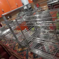 سلام .چند قفسه کشویی هود آشپزخانه استیل اصل ترکیه