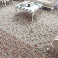 فرش ۱۲متری  زمینه کرم ماشینی|فرش|تهران, چیتگر شمالی|دیوار