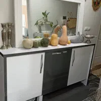 آینه کنسول  ام دی آف  های گلاس