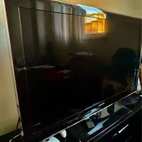 تلویزیون سامسونگ ۴۶ اینچ + میز تلویزیون|تلویزیون و پروژکتور|اردبیل, |دیوار