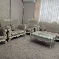 مبل راحتی 7نفره درحد نو سالم وتمیز