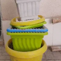 گلدان پلاستیکی