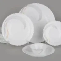 سرویس اوپال سفید طلایی