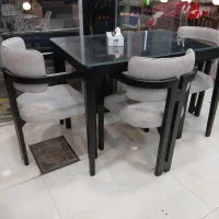 میز صندلی چوبی