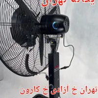 پنکه صنعتی CRدیواری و ایستاده خشک و مهپاش ۶۵ و ۷۵|پنکه و تصفیه‌کنندهٔ هوا|تهران, جیحون|دیوار