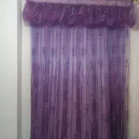 ۳عدد پرده سالم|پرده، رانر، رومیزی|لنگرود, |دیوار