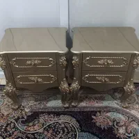 تخت خواب دو نفره کاملا نو|تخت و سرویس خواب|ری, علایین|دیوار