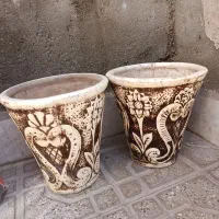 گلدون سفالی فروشی