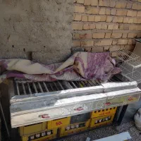 فروش فوری کباب پز چهار شعله زیر قیمت|کافی‌شاپ و رستوران|زرقان, |دیوار