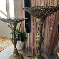 میوه خوری و قلیان برنزی