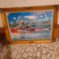 تابلو کلاسیک منظره..یک در یک ونیم