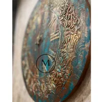 ساعت دیواری پتینه هنری