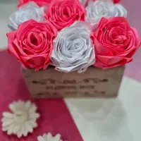 گل ربانی.|گل مصنوعی|رشت, پارک شهر|دیوار