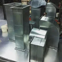 کانال کولر .اسپیلت .داکت .لوله گرد .دریچه|خدمات پیشه و مهارت|تهران, خاک سفید|دیوار