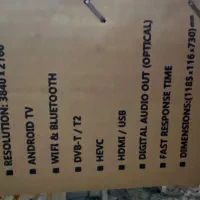 تلوزیون پنجاه اینچ oliveاندروید|تلویزیون و پروژکتور|یزد, |دیوار