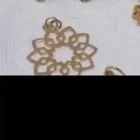 النگو آیینه ای و پلاک فقط80بالا تابلو|جواهرات|کرمان, |دیوار