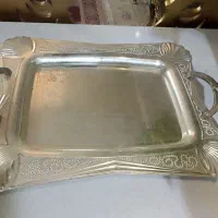 دو عدد سینی|ظروف سرو و پذیرایی|مشهد, شهرک لشکر (شهرک غرب)|دیوار