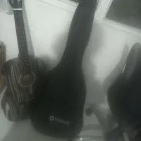 گیتار کلاسیک طرح چوب مشکی