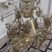 لوستر و ساعت برنز|لوستر و چراغ آویز|زنجان, |دیوار