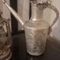 آفتابه چراغ گرد سوز و فانوس قدیمی عتیقه