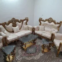 مبل سلطنتی ۷ نفره|مبلمان خانگی و میز عسلی|شاهرود, |دیوار