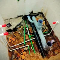 لوله کشی آب فاضلاب نشتی گیری با دستگاه نقطه زن