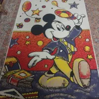 فرش 1نیم متری سالم و تمیز قیمت 450هزار تومان