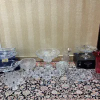 ظروف کریستال مدوز بوهمیا خورشیدی و ایرنا